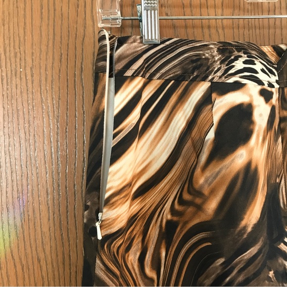 Randy Kemper Pencil Skirt Size 4, Small Animal Print, Leopard, Cheetah - Picture 8 of 16